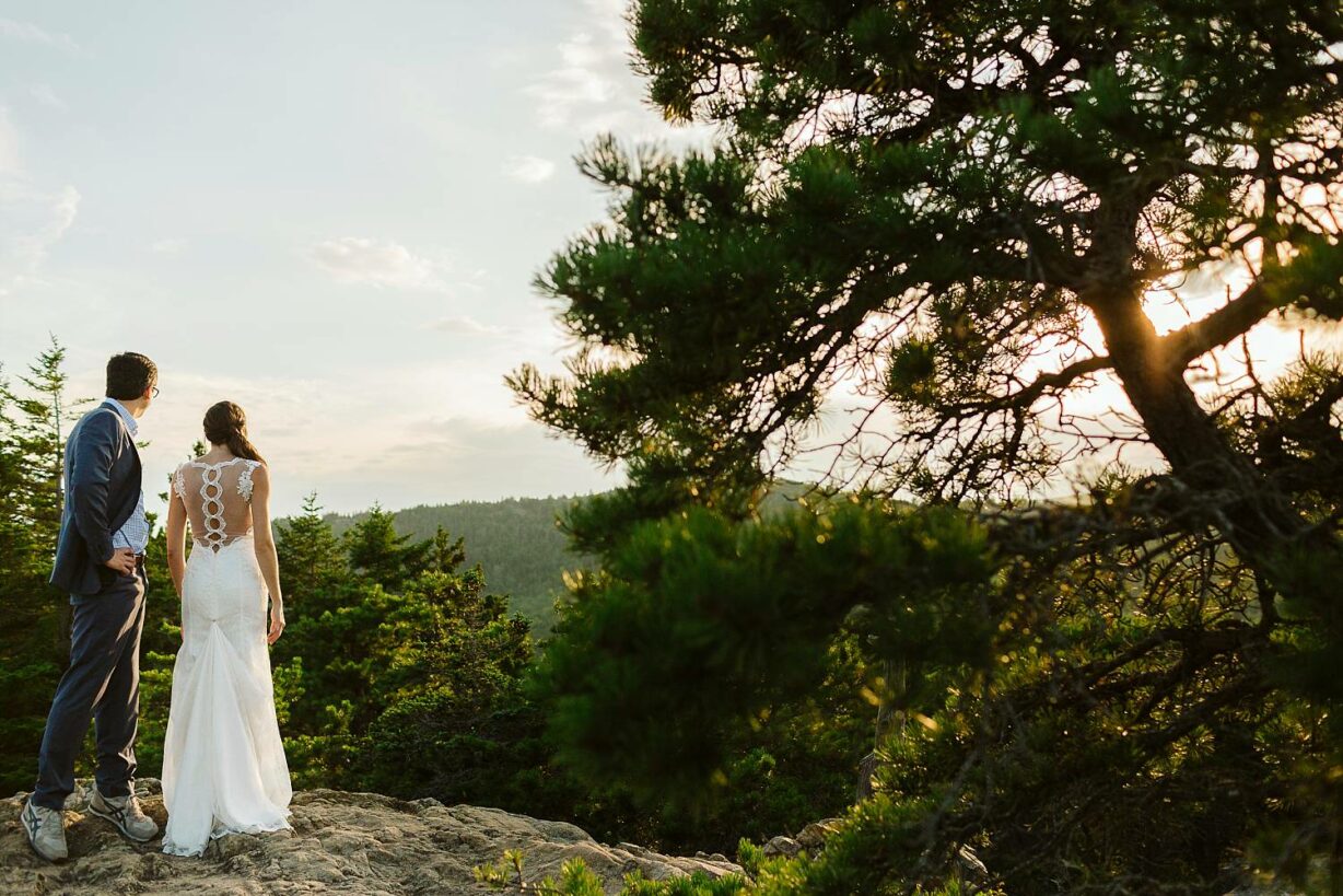 Acadia National Park wedding hike