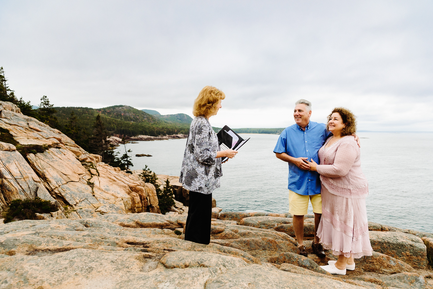 Otter Cliff Acadia elopement