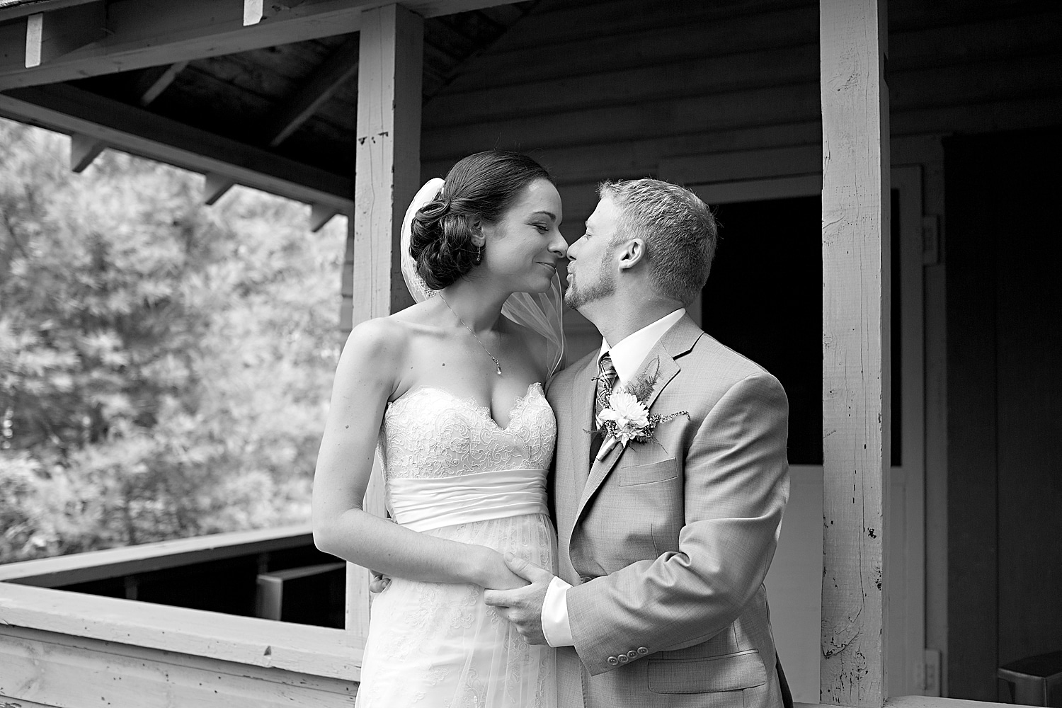 wedding portrait at Bluewater Farm wedding in Andover, NH
