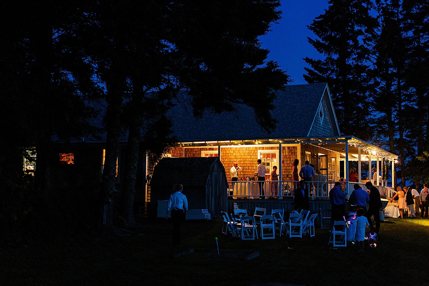 Bristol Maine wedding at Long Cove Point Association