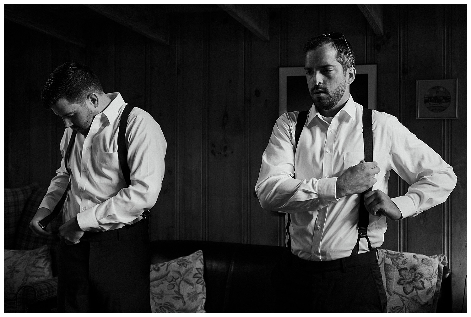 groomsmen dressing