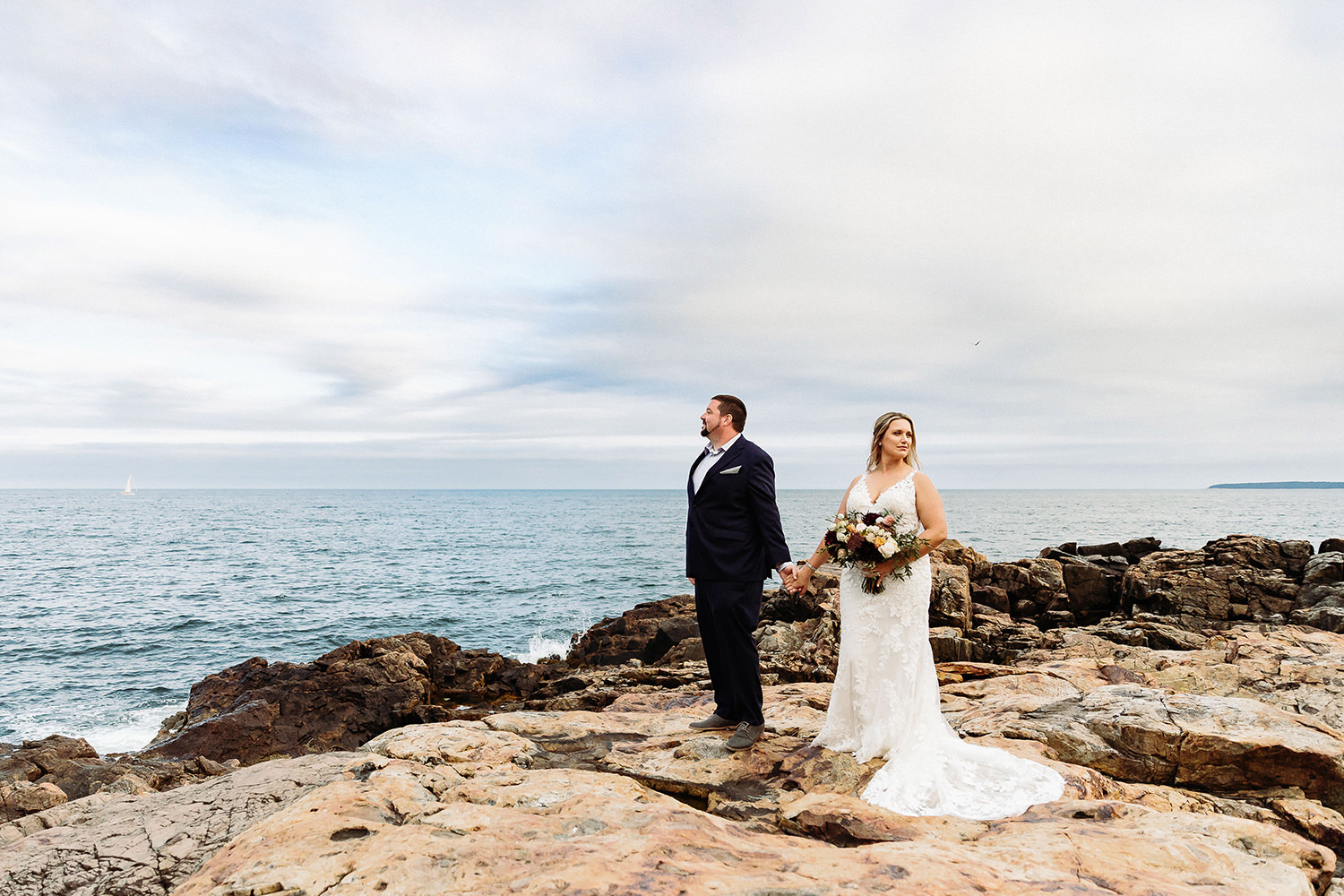 cliffside Acadia elopement