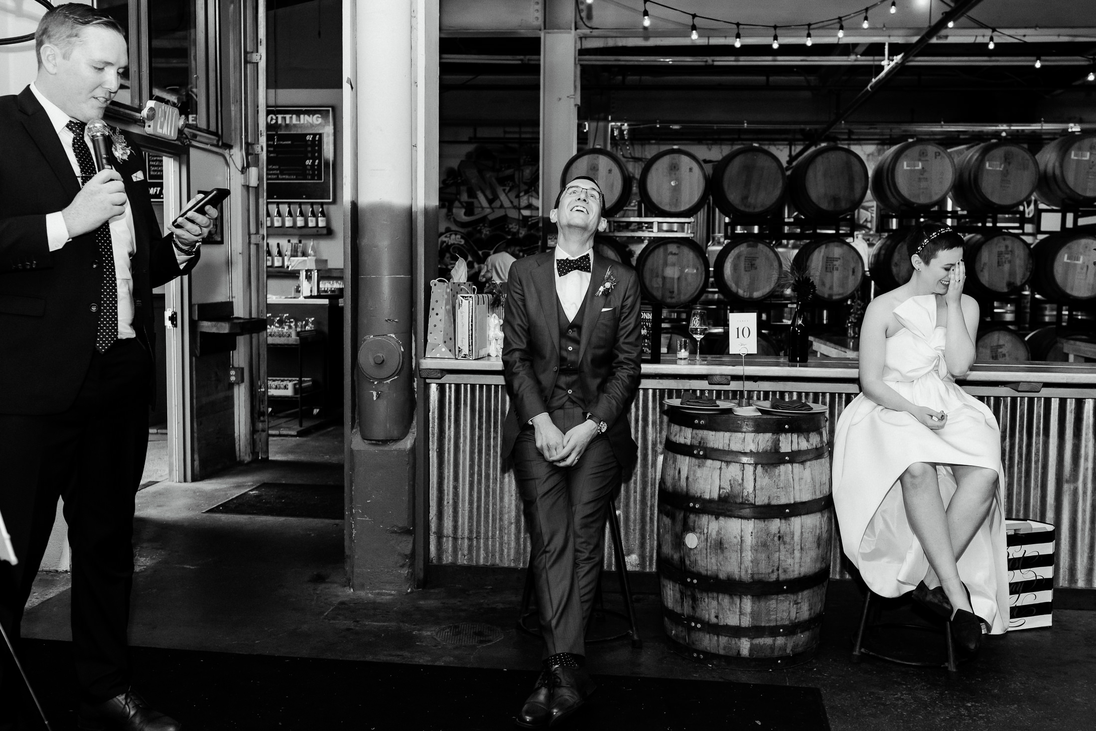 Oxbow Brewing wedding and elopement photos